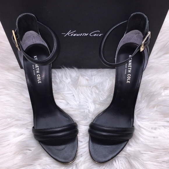 Kenneth Cole Shoes - Kenneth Cole Black Heeled Sandals 9.5M